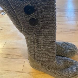 UGG sweater boots